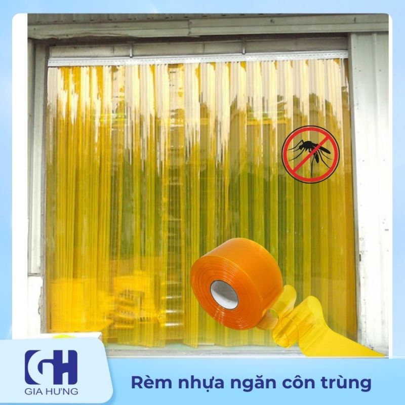 Rèm nhựa PVC ngăn côn trùng