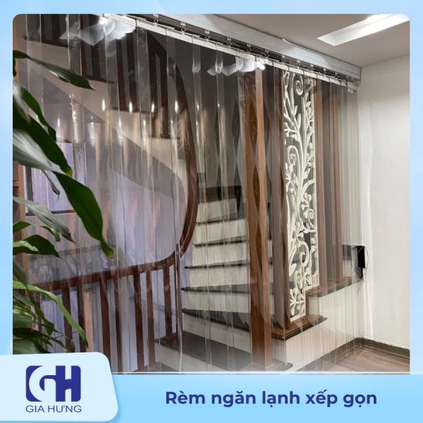 Rèm Ngăn Lạnh Xếp Gọn