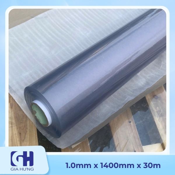 Cuộn nhựa PVC dày 1.0mm x 1.4m x 30m 