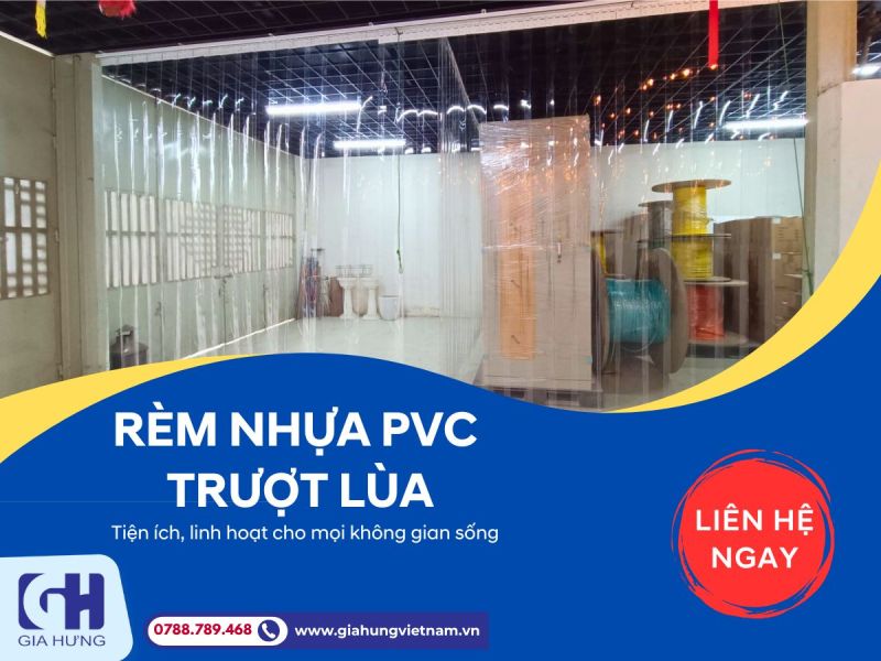 Lắp Đặt Rèm Nhựa PVC Trượt Lùa Và Những Lưu Ý Bạn Nên Biết