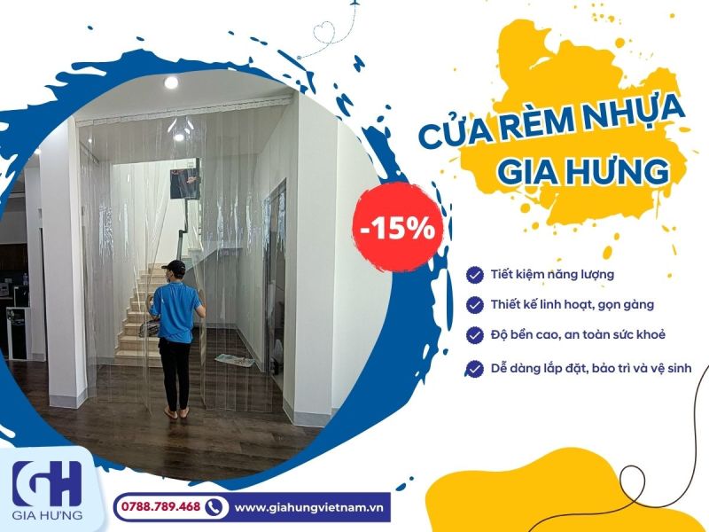 Lý do vì sao nên lựa chọn cửa rèm nhựa tại Gia Hưng