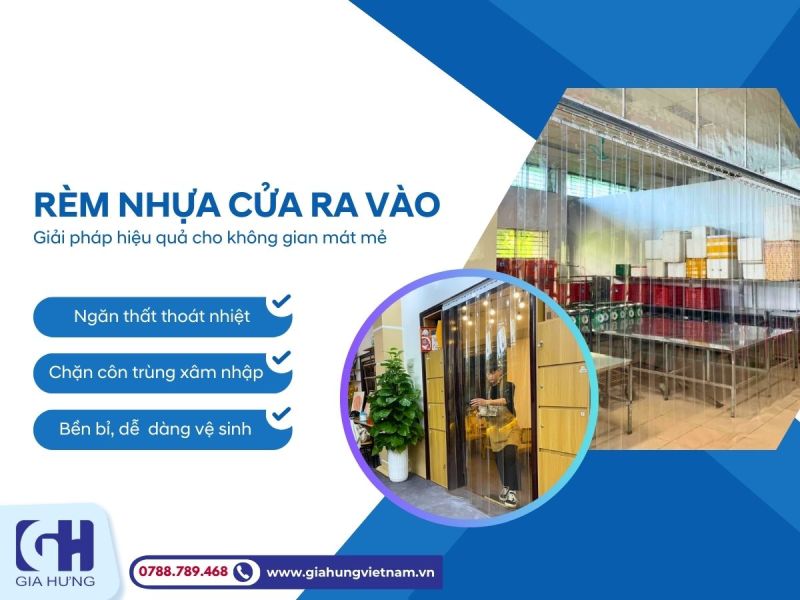 (Q&A) Các câu hỏi thường gặp về rèm nhựa cửa ra vào Gia Hưng