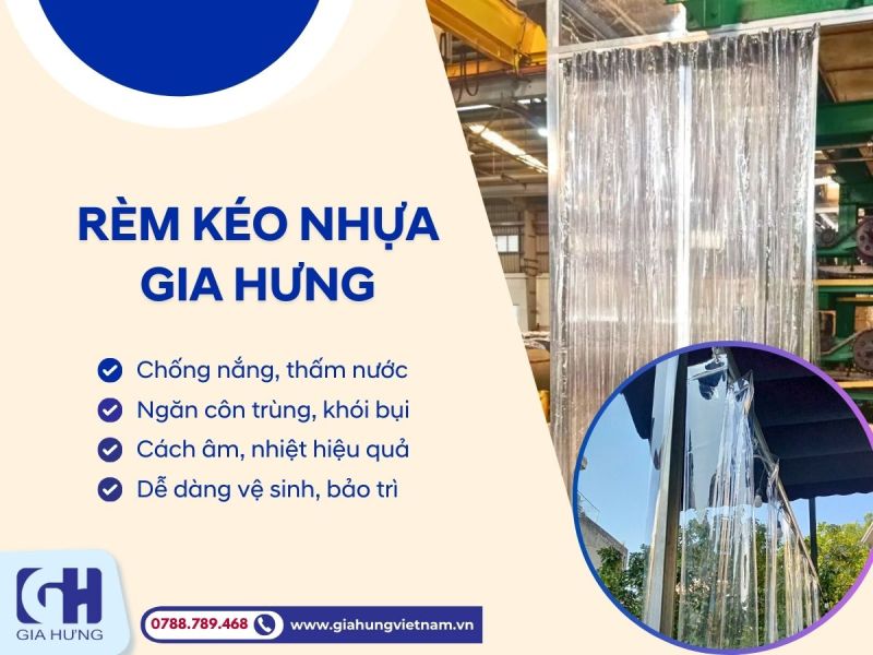 Nâng Tầm Không Gian Với Rèm Kéo Nhựa Đa Phong Cách