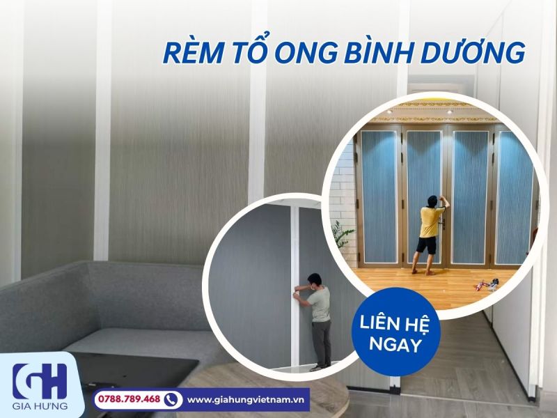 Địa Chỉ Cung Cấp Rèm Tổ Ong Uy Tín Tại Bình Dương 