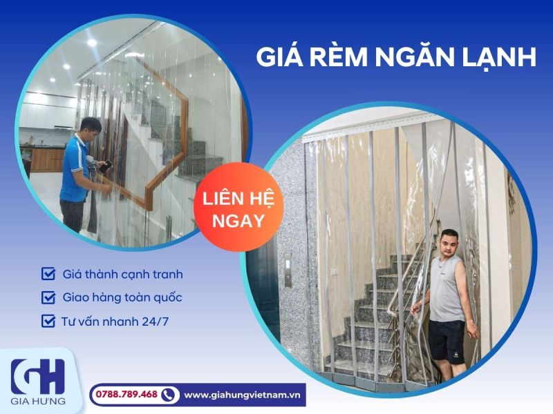 Cập Nhật Giá Rèm Ngăn Lạnh Tháng 12/2024 với giá cực ưu đãi 