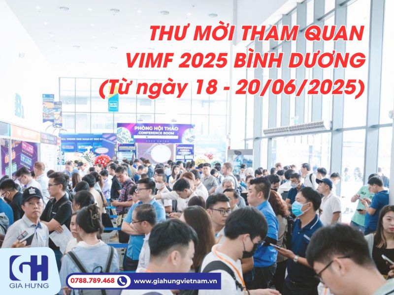 Thư Mời Tham Quan Triển Lãm VIMF Bình Dương 2025