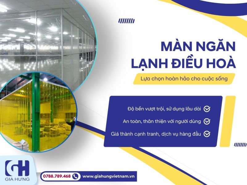 Ứng Dụng Thực Tế Màn Ngăn Lạnh Điều Hòa Gia Hưng