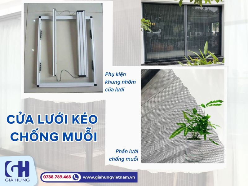 Giải Pháp Hiệu Quả Chống Muỗi Với Cửa Lưới Kéo Thông Minh