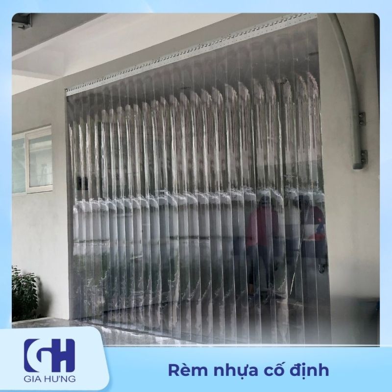 Rèm nhựa ngăn lạnh điều hòa