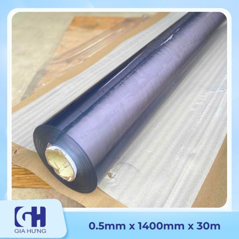 Cuộn nhựa PVC Dày 0.5mm x 1.4m x 30m