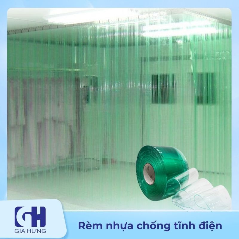 Rèm nhựa PVC chống tĩnh điện