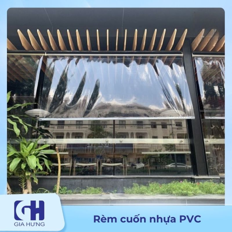 Rèm cuốn nhựa PVC
