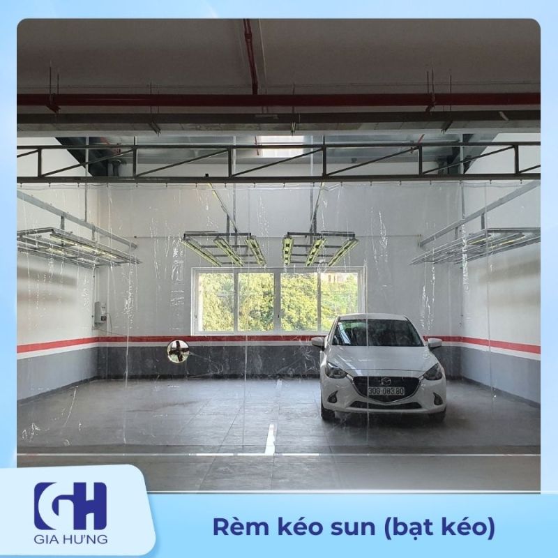 Rèm bạt kéo nhựa PVC