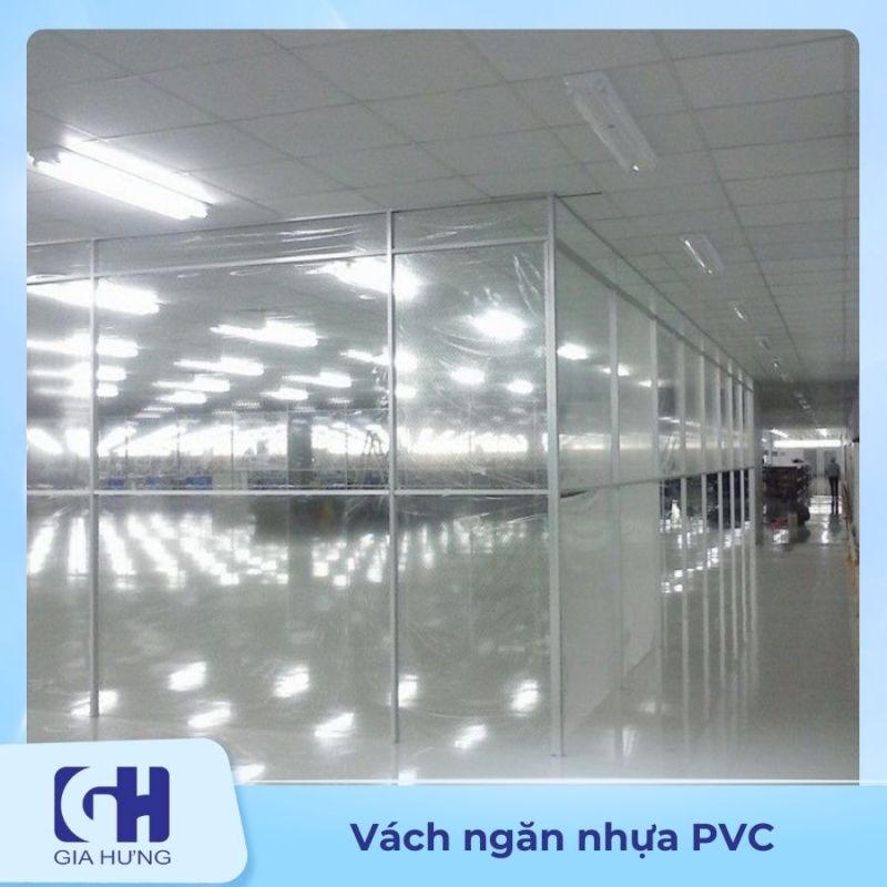 Vách ngăn nhựa PVC trong suốt