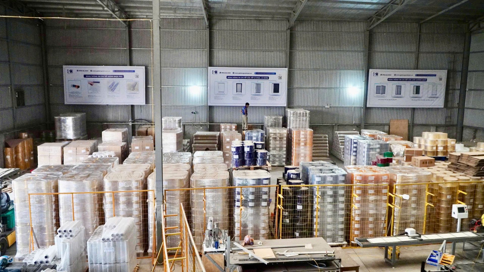 kho màng nhựa pvc