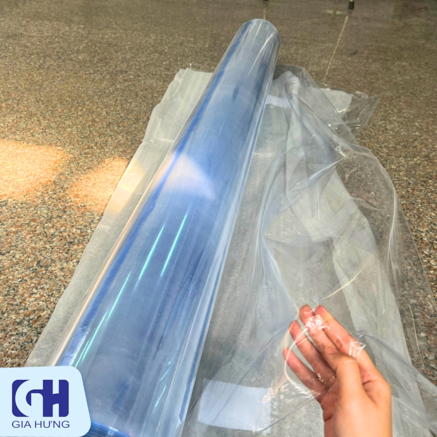 Màng nhựa PVC Gia Hưng mềm dẻo trong suốt
