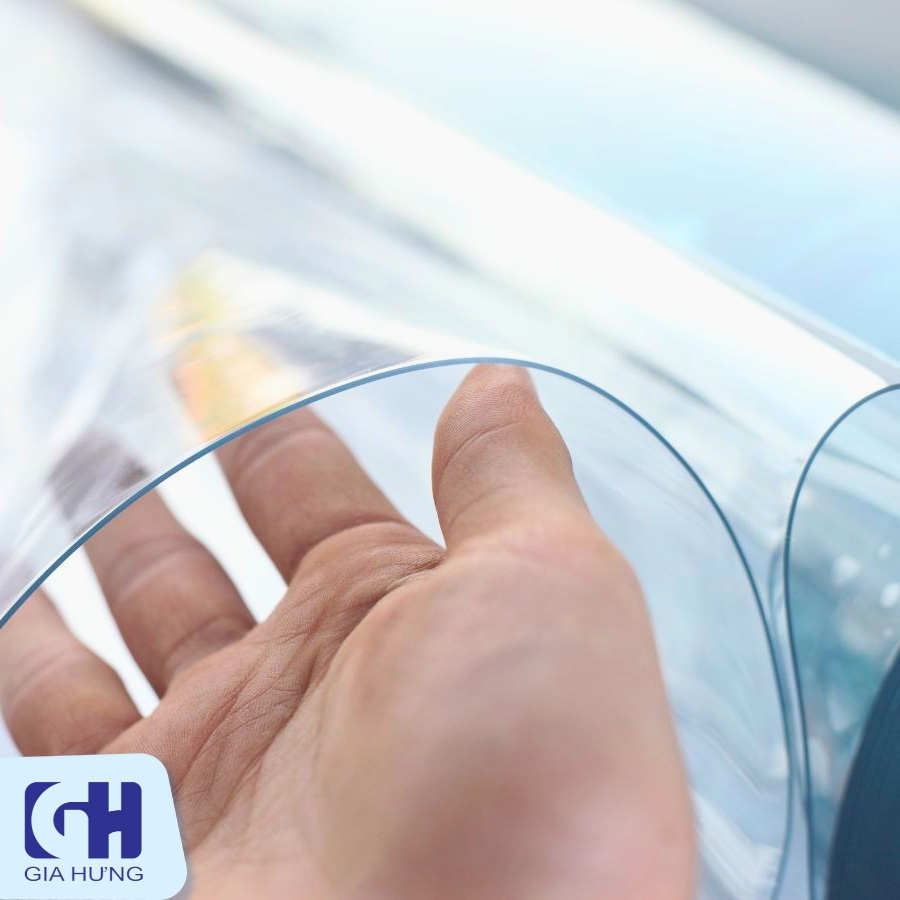 Màng nhựa PVC khổ lớn Gia Hưng mềm dẻo trong suốt
