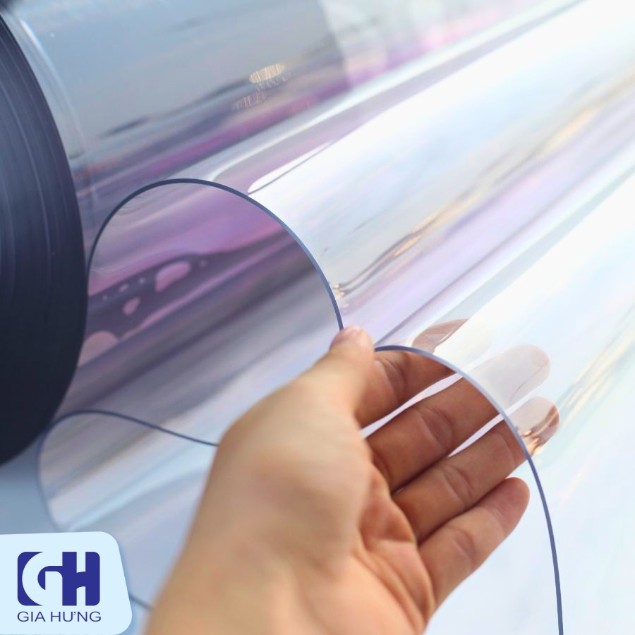 Màng nhựa pvc khổ lớn mềm dẻo trong suốt