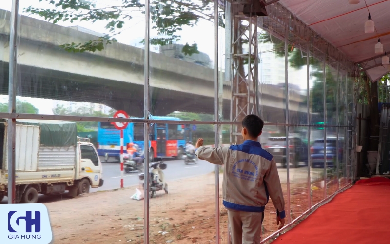 Thi công vách ngăn nhà lan tại Hà Đông - Hà Nội
