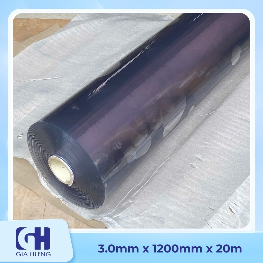 Cuộn nhựa PVC dày 3.0mm x 1.2m x 20m