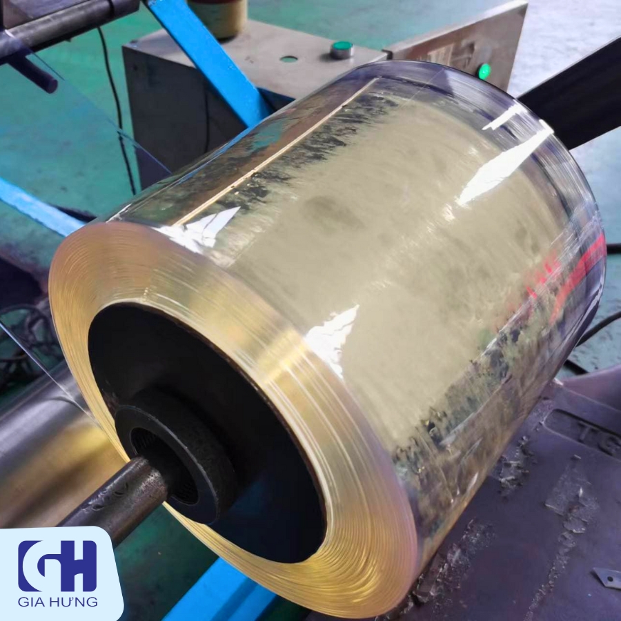 Cuộn nhựa tiêu chuẩn màu trắng trong