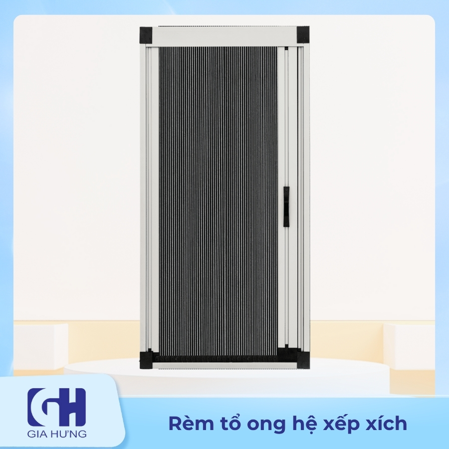 Rèm Tổ Ong Hệ Xếp Xích