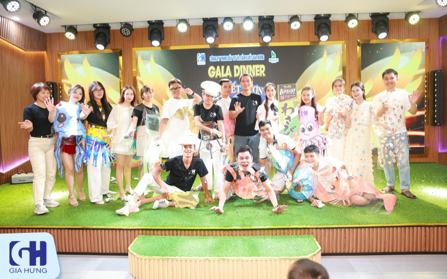 Trình diễn thời trang đêm Gala dinner 