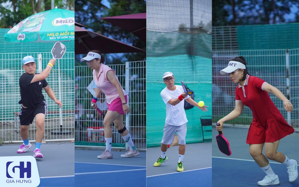 Một số vận động viên tham dự giải Pickleball Taydo Mùa II năm 2025