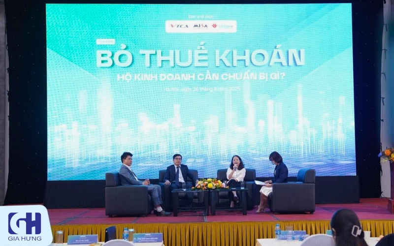 Tọa đàm Hội thảo về tháo gỡ những vướng mắc thực tế của các hộ kinh doanh