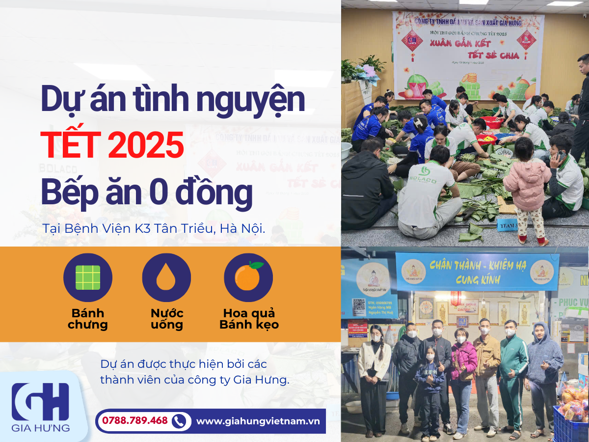 [Dự Án Thiện Nguyện] Chương Trình Quà Tặng Tết 2025