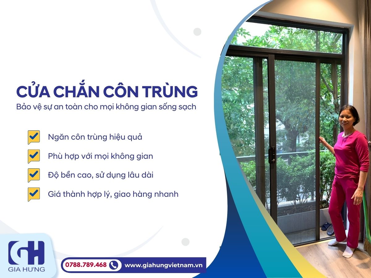 Cửa Chắn Côn Trùng Giá Rẻ Tại Bình Dương