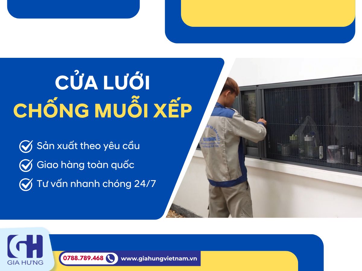 Lựa Chọn Cửa Lưới Chống Muỗi Xếp Giá Tốt – Giải Pháp Chống Muỗi Hiệu Quả