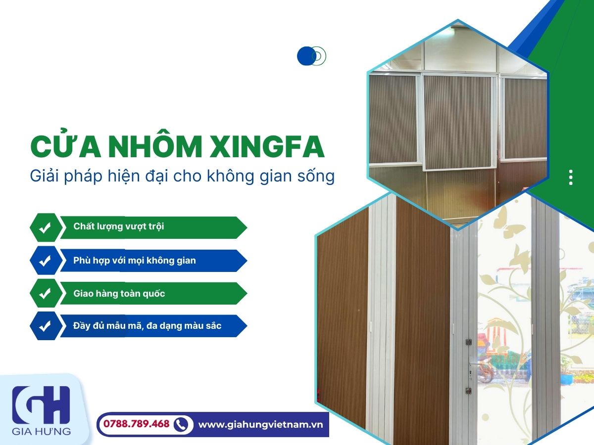 Cửa Nhôm Xingfa: Giải Pháp Hiện Đại Cho Không Gian Sống