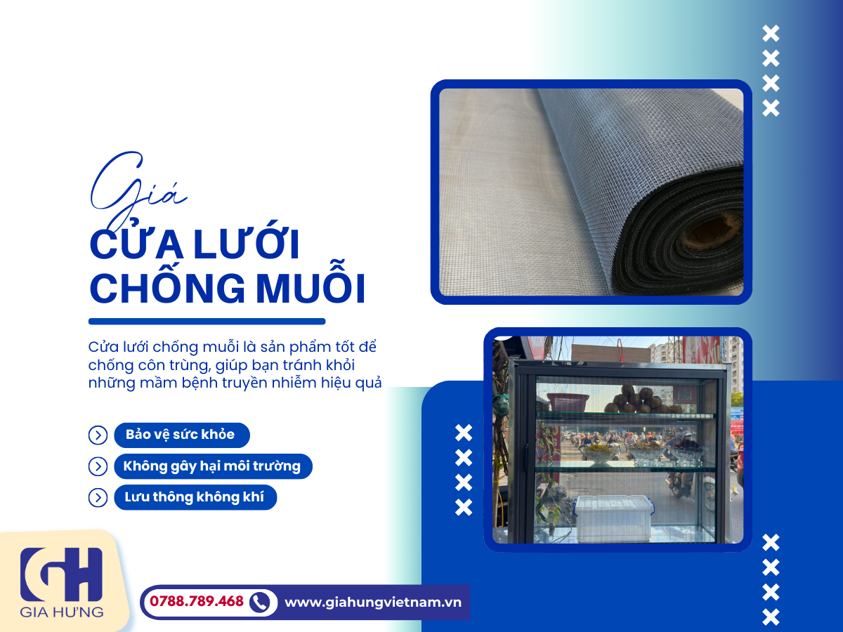 Giá Cửa Lưới Chống Muỗi Tại TP.HCM Là Bao Nhiêu?