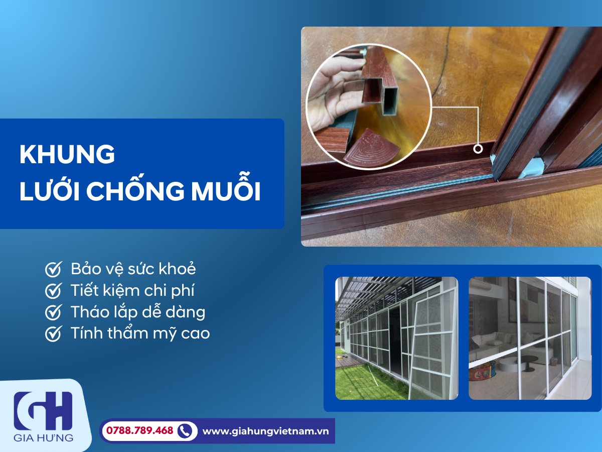 Khung Lưới Chống Muỗi Giá Rẻ Giải Pháp Hiệu Quả Cho Mọi Gia Đình