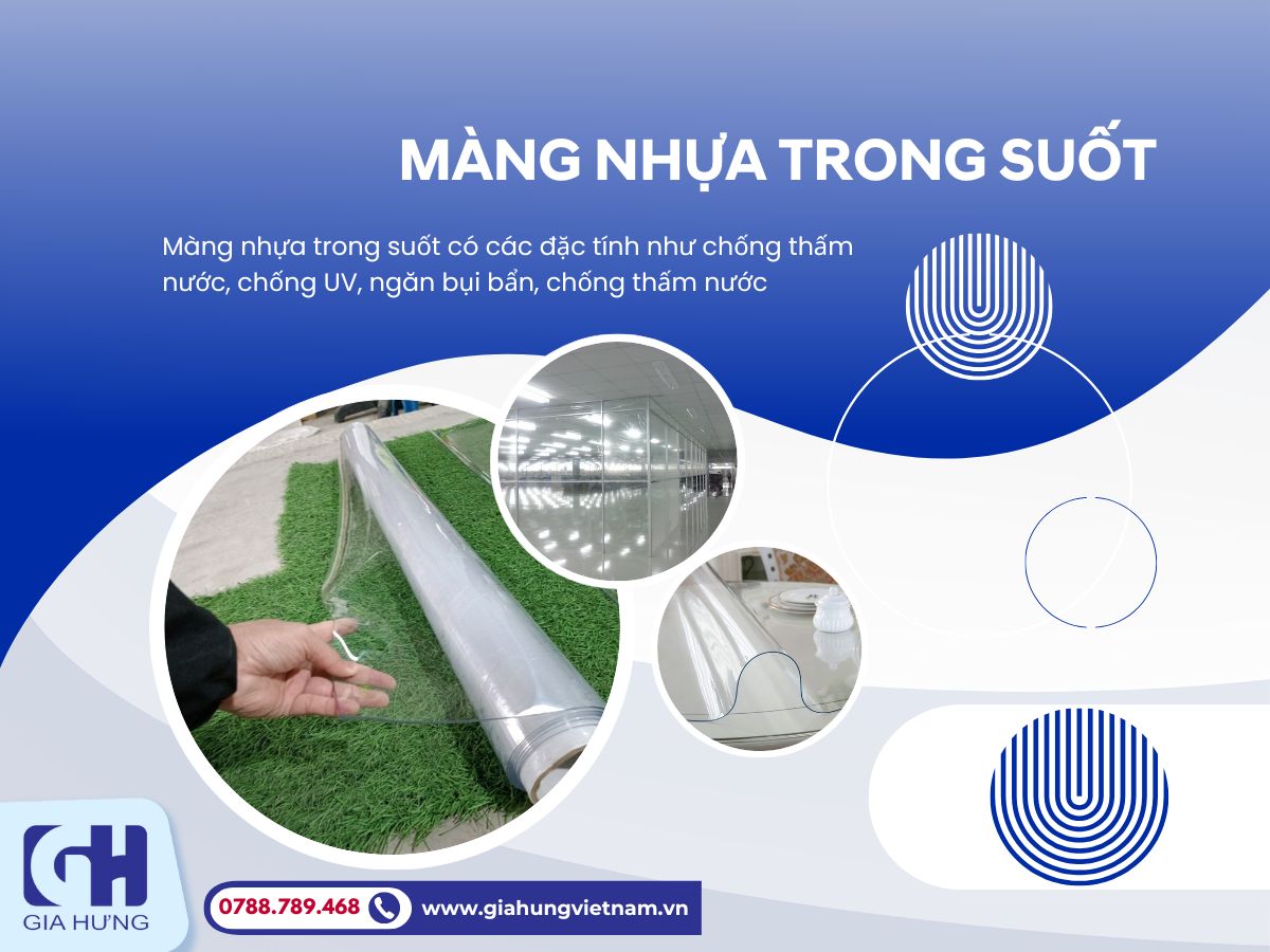 Quy Cách Tiêu Chuẩn Của Màng Nhựa Trong Suốt Chất Lượng Cao