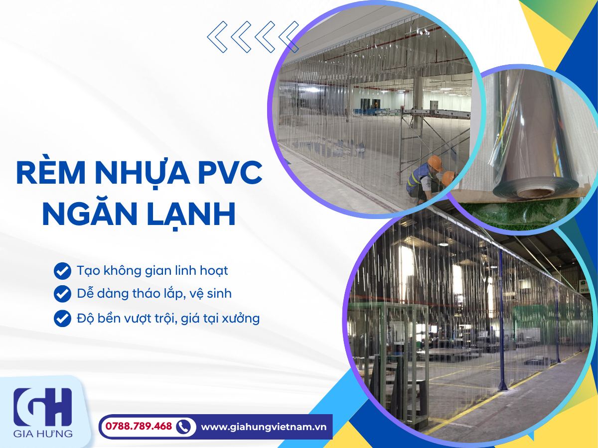 Rèm Nhựa PVC Ngăn Lạnh 2025 Đặt Hàng Hôm Nay, Giao Ngay Toàn Quốc