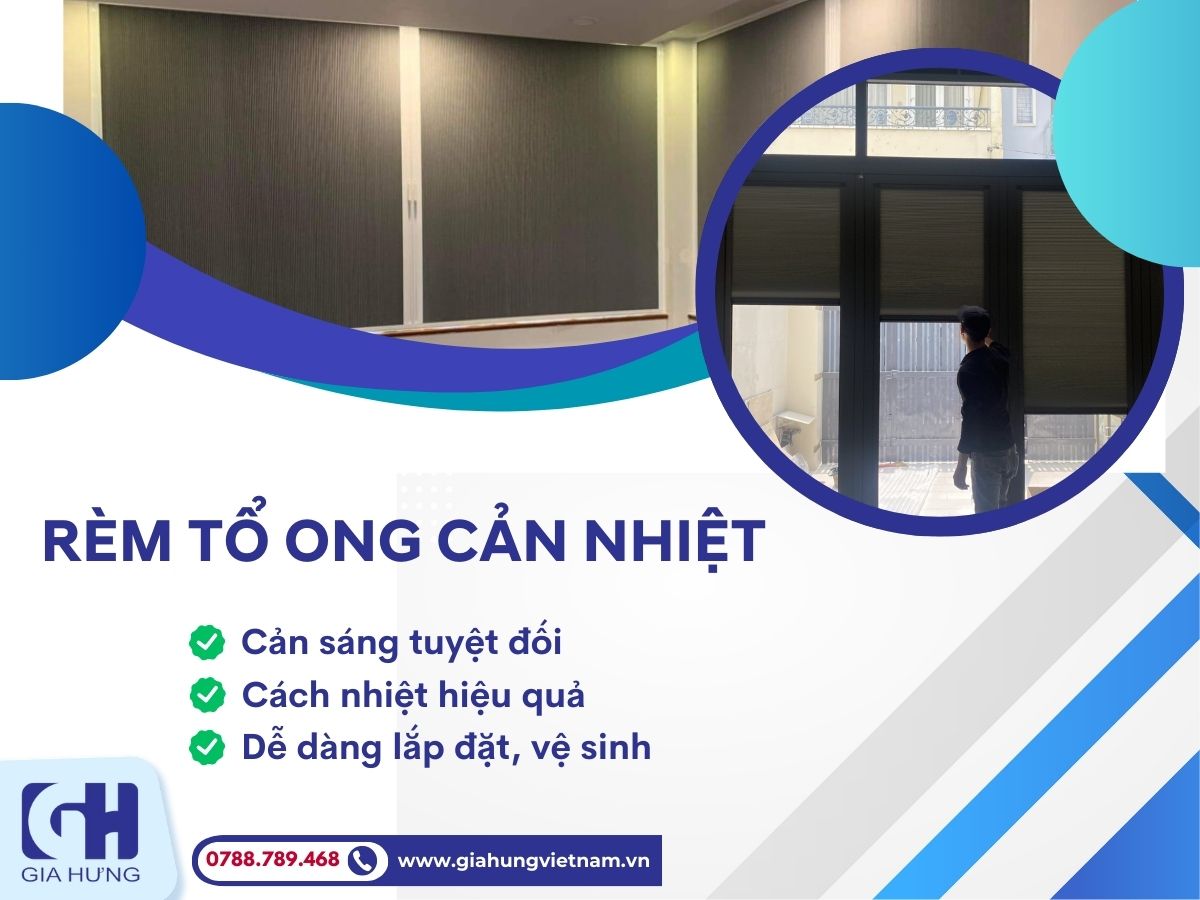 Rèm Tổ Ong Cản Nhiệt Và Những Điều Có Thể Bạn Chưa Biết?