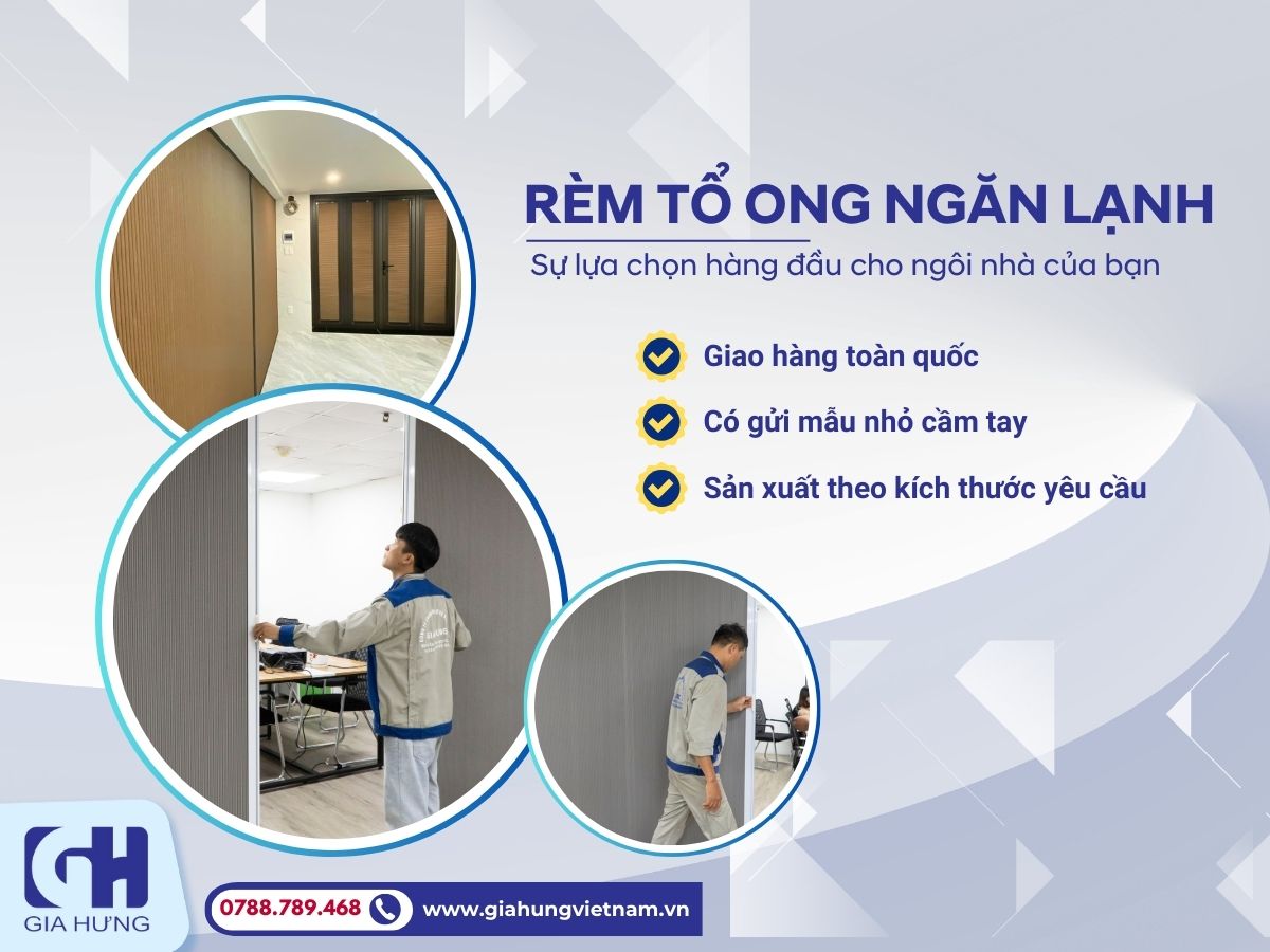 Tại sao rèm tổ ong ngăn lạnh xứng đáng là lựa chọn hàng đầu cho ngôi nhà của bạn?