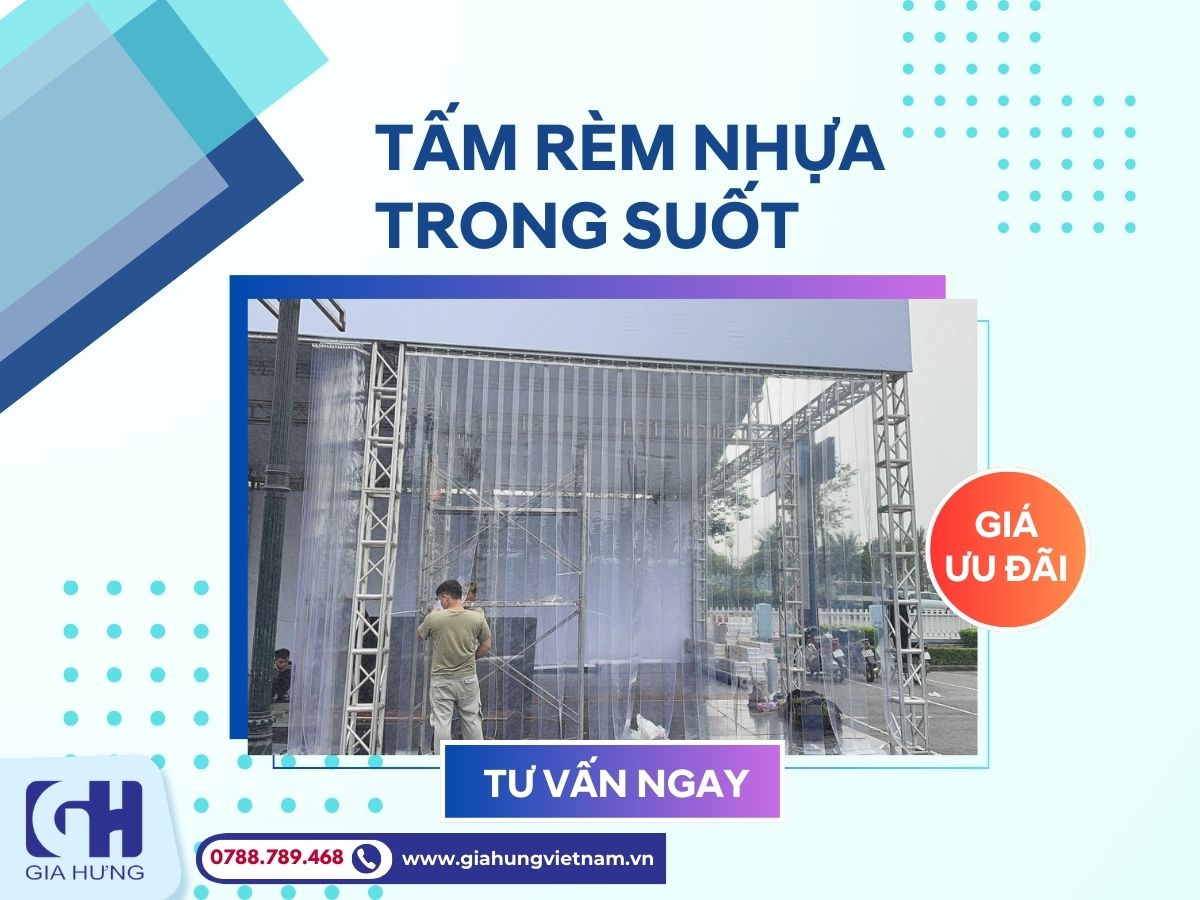 Tấm rèm nhựa trong suốt ngăn lạnh: Hiệu quả và tiết kiệm năng lượng