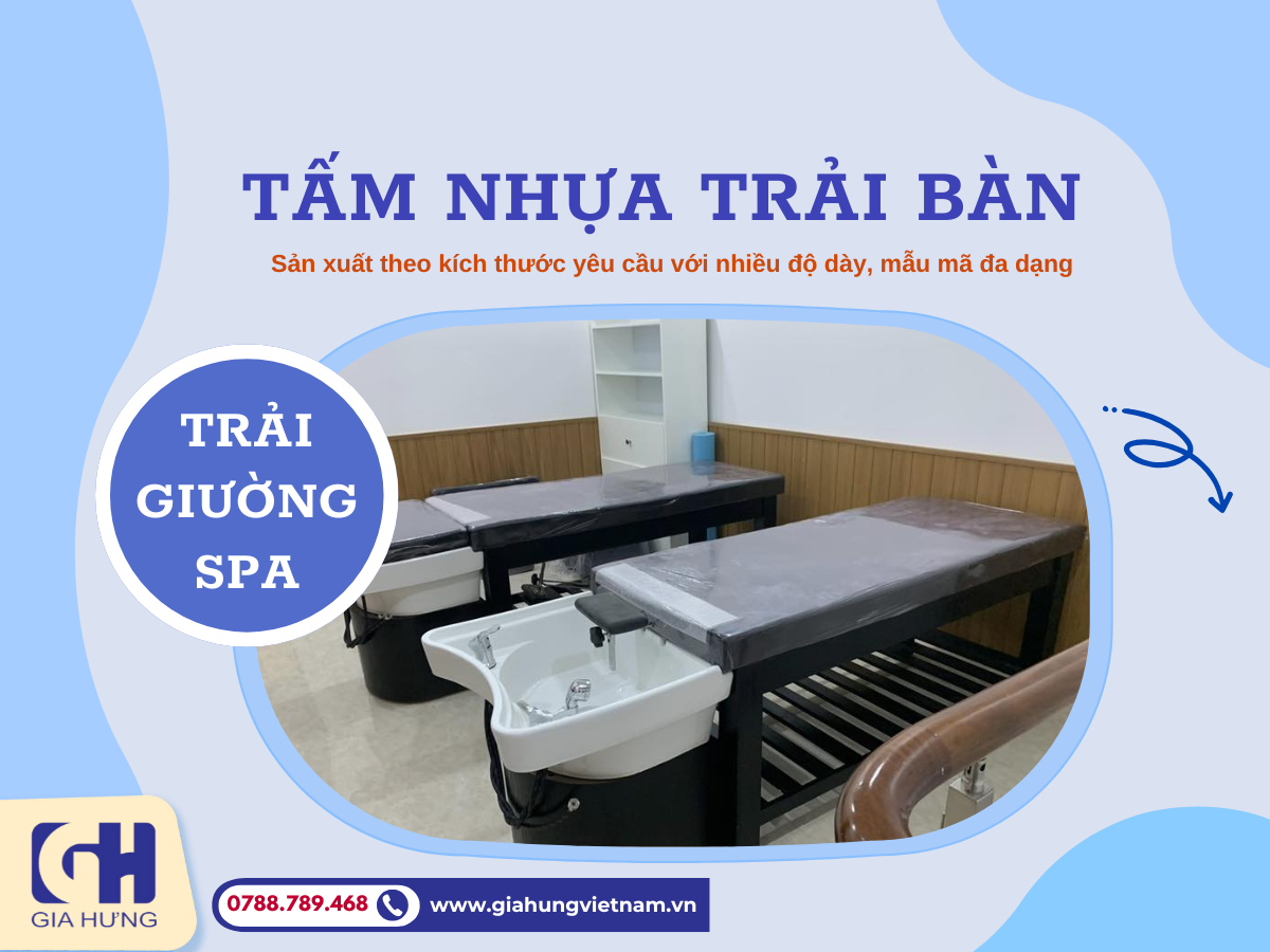 Mua Tấm Trải Bàn Trải Giường Nhựa PVC Ở Đâu Thì Chất Lượng, Giá Tốt?