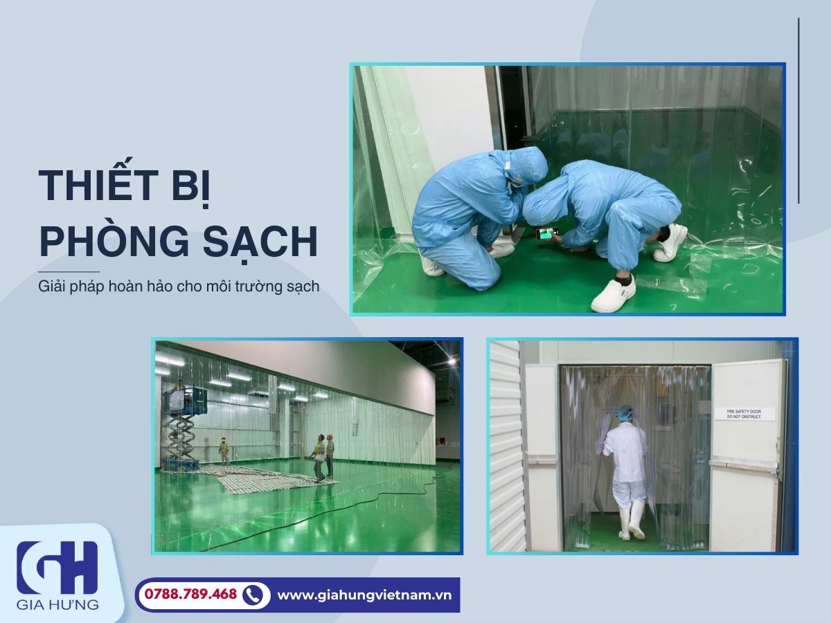 Thiết Bị Phòng Sạch Giải Pháp Hoàn Hảo Cho Môi Trường Sạch