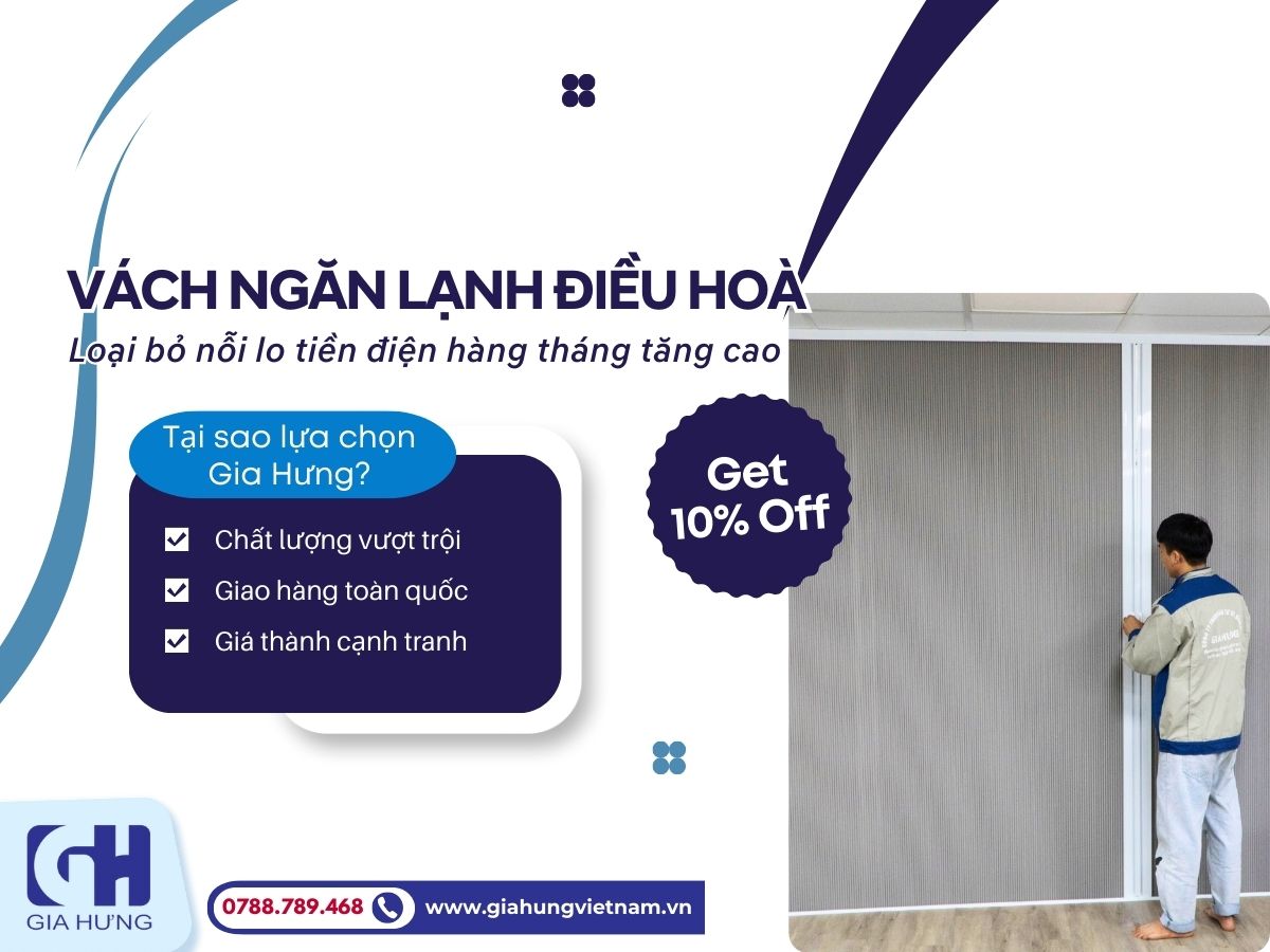 Không Còn Nỗi Lo Tiền Điện Nhờ Có Vách Ngăn Lạnh Điều Hòa Gia Hưng