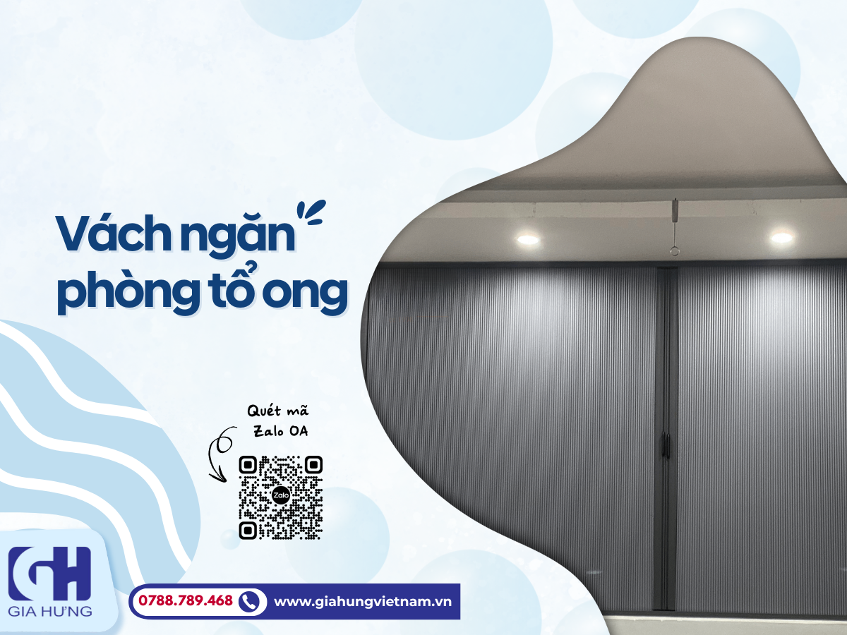 Vách Ngăn Phòng Tổ Ong – Sự Lựa Chọn Hàng Đầu Cho Không Gian Hiện Đại