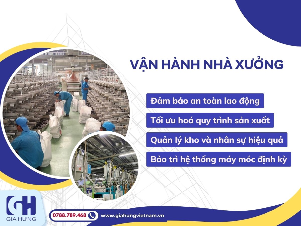 Các Quy Tắc Giúp Vận Hành Nhà Xưởng Hiệu Quả